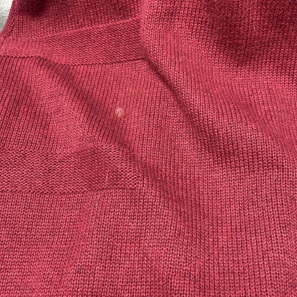 Horny Toad maroon knit button up cardigan size medium - Picture 6 of 6